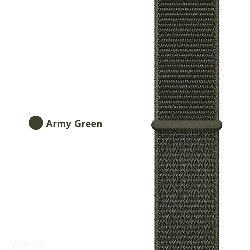 Fenix 6X/Fenix 5X26 мм QuickFit ремешок для часов легкий нейлоновый Петля мягкий спортивный дышащий браслет ремешок для Garmin Fenix 5 Plus - Цвет: Arny Green
