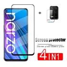 Защитное стекло с полным приклеиванием для Realme Narzo 30 5G, 30 А, закаленное стекло, пленка для объектива Realme Narzo 30 5G