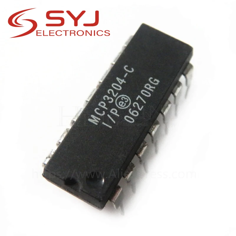5 шт./лот MCP3204 CI/P DIP 14 в наличии|Интегральные схемы| |