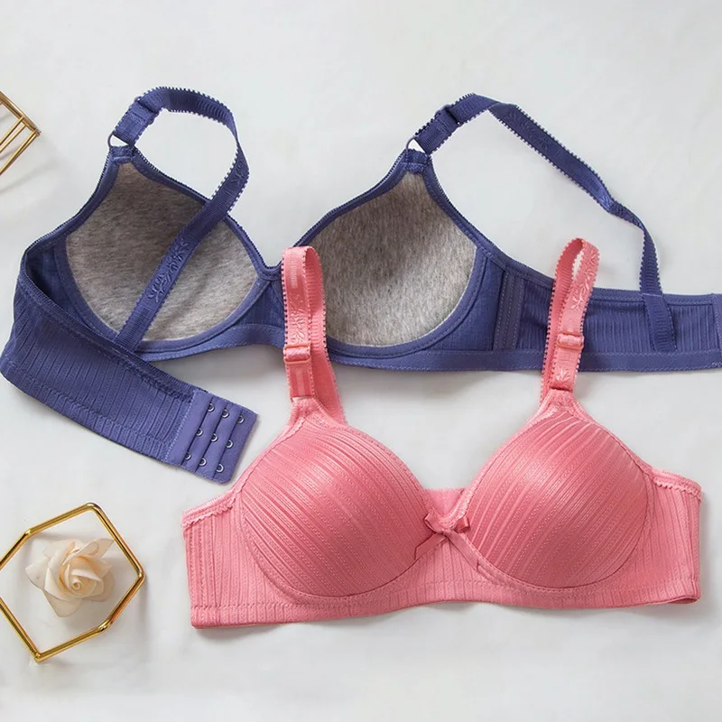 

WENYUJH Push Up Bra Anti-sag Bra Women Solid Color Sexy Fashion Underwear Comfortable Soft Female Bra Large Size Sports Lingerie