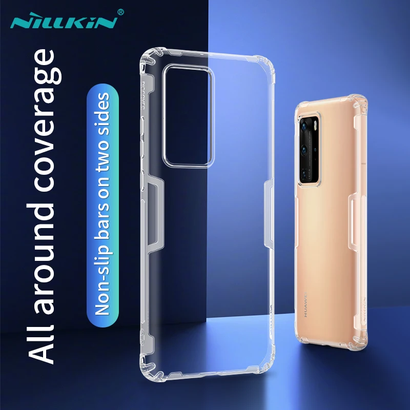 Чехол для Huawei P40 Pro Lite P30 Nillkin 0 6 мм прозрачный мягкий силиконовый чехол из ТПУ Honor 20