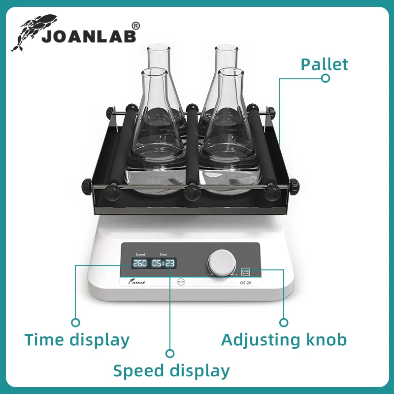JOANLAB шейкер лабораторный многоцелевой горизонтальный качающийся осциллятор