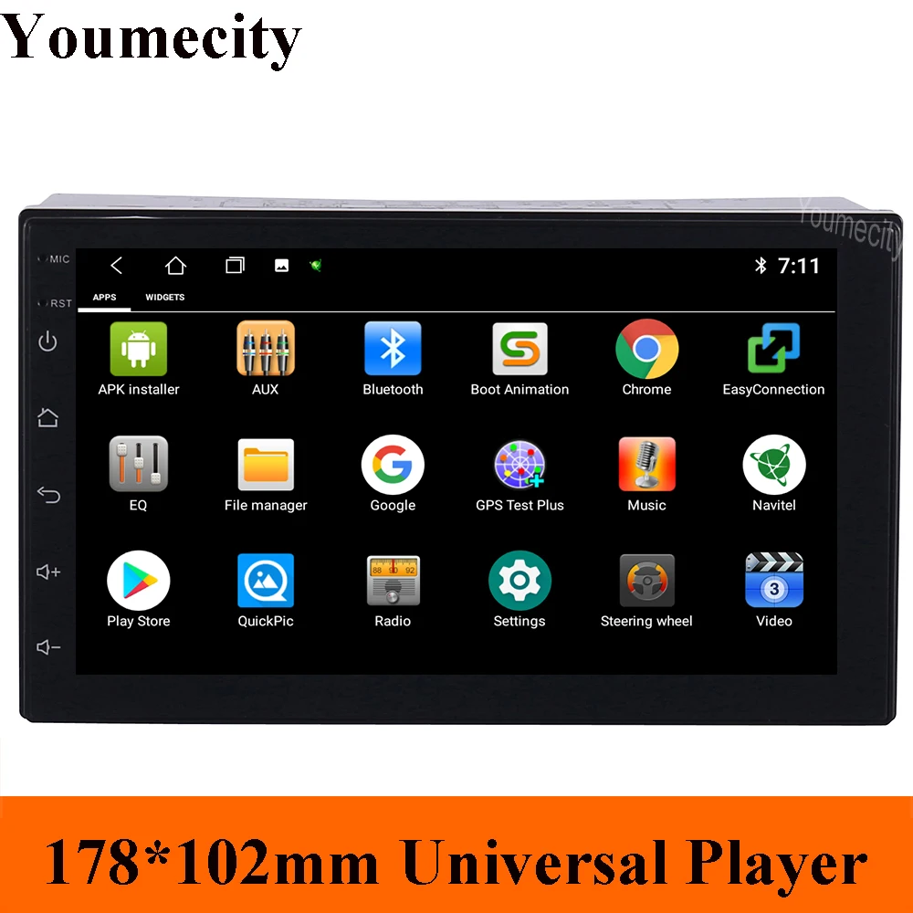2G ram 2 din Android 9,0 Универсальный Автомобильный dvd-плеер головное устройство juke qashqai almera x trail note X-TRAIL sentra для Nissan gps wifi