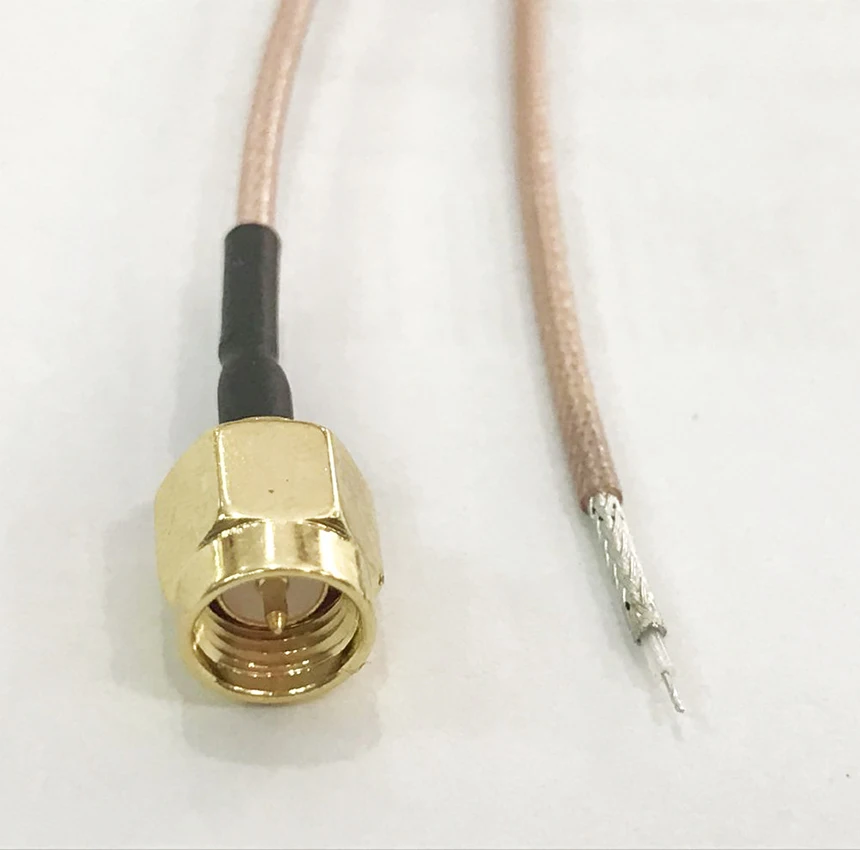 Штекерный разъем SMA для печатной платы 10 шт. отрезок припоя RG178 кабель 50 Ом