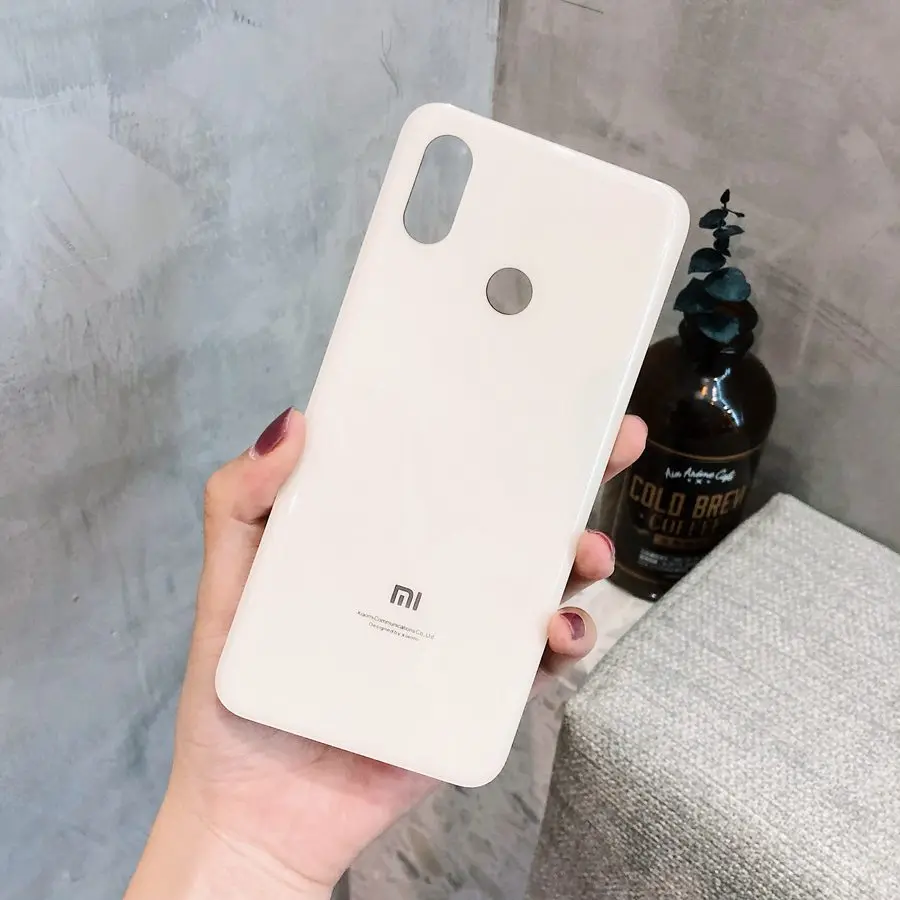 Mi8 Gold Для Xiaomi Mi 8 крышка батареи Задняя стеклянная задняя дверь корпус чехол для Xiaomi Mi 8 SE крышка батареи 8SE 8 Lite Explorer Pro замена - Цвет: Mi8 Gold