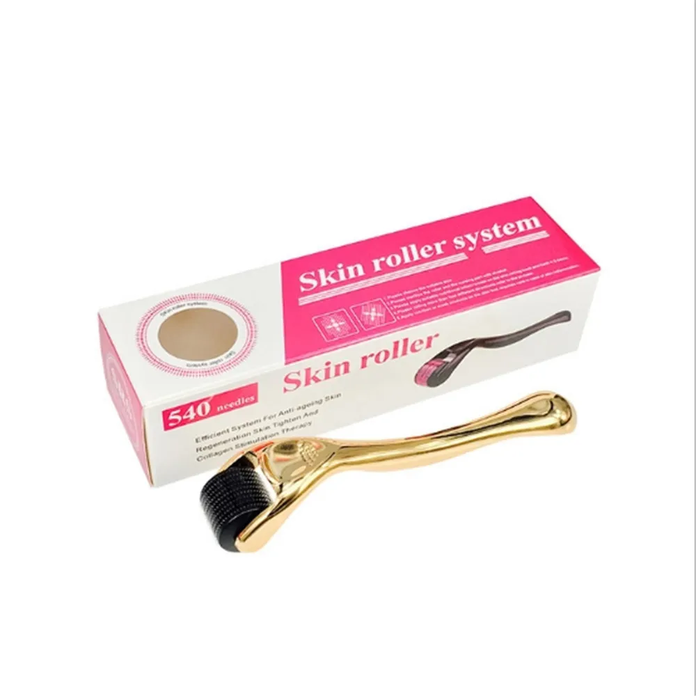 DRS 540 микро игольчатый роллер для кожи титана Mezoroller Microneedle Dr ручка машина для ухода за кожей и ухода за телом Dermaroller