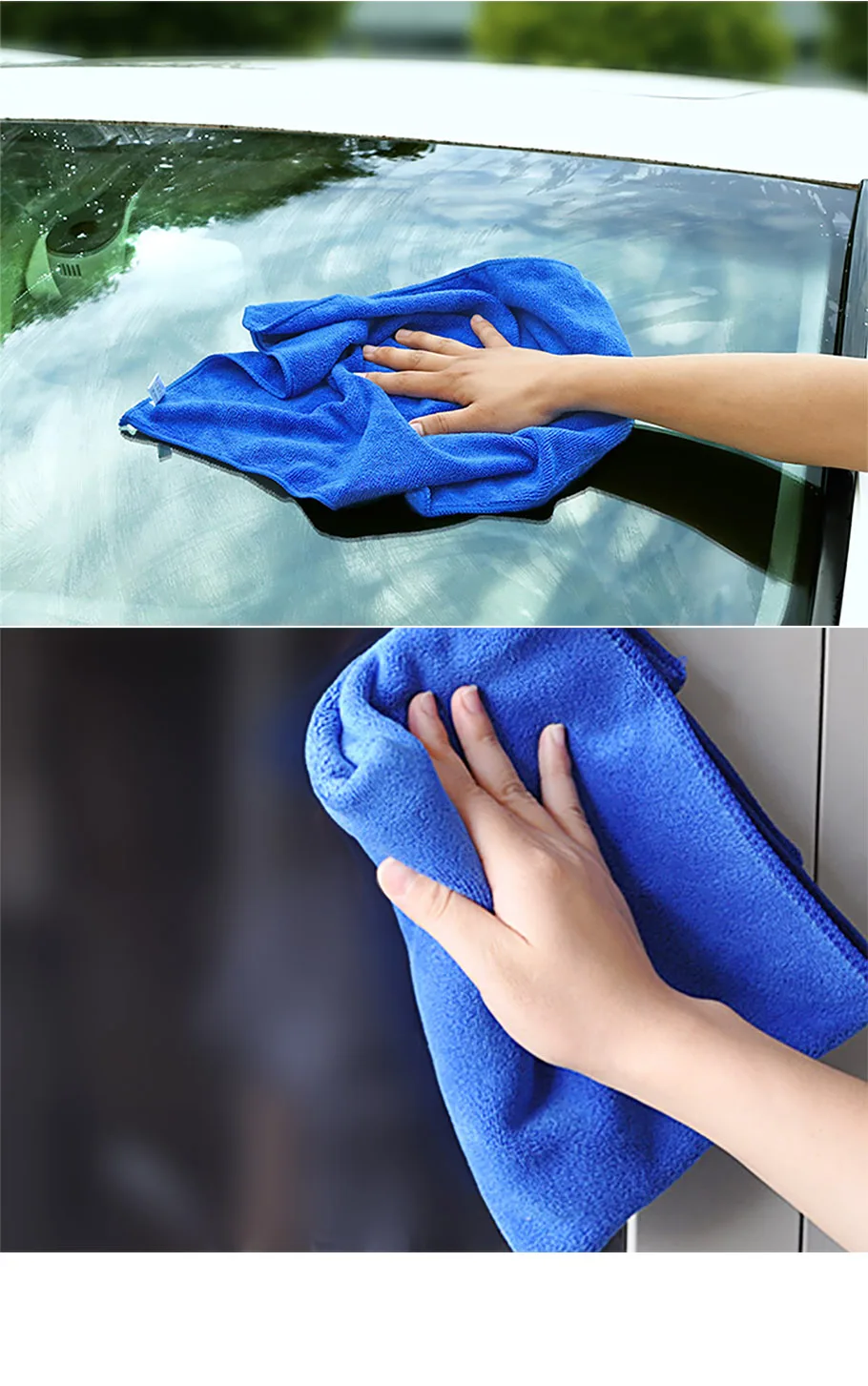 SPTA мягкая Абсорбирующая моющаяся ткань 40x40 см уход за автомобилем чистая