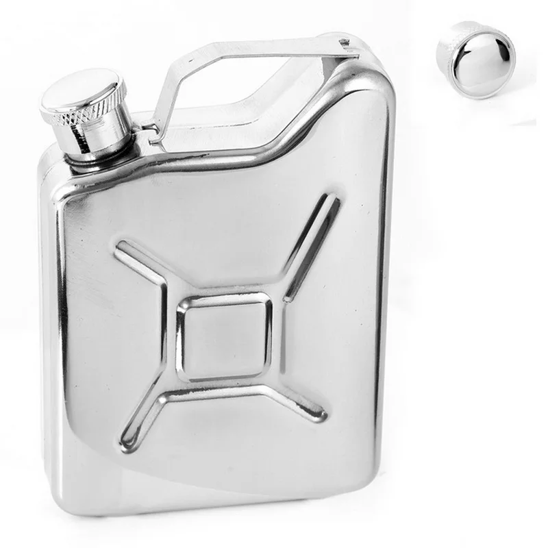 Нержавеющая сталь фляжка Ликер Алкоголь виски карманная бутылка для вина 5