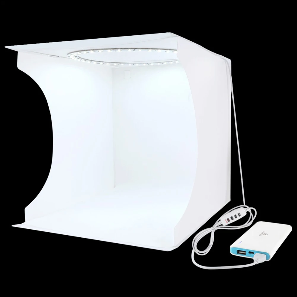 

Световой короб PULUZ 12*12 В/31*31 см, регулируемый световое кольцо, Светодиодная панель, фотостудия, коробка для фотосъемки и 6 цветов фона