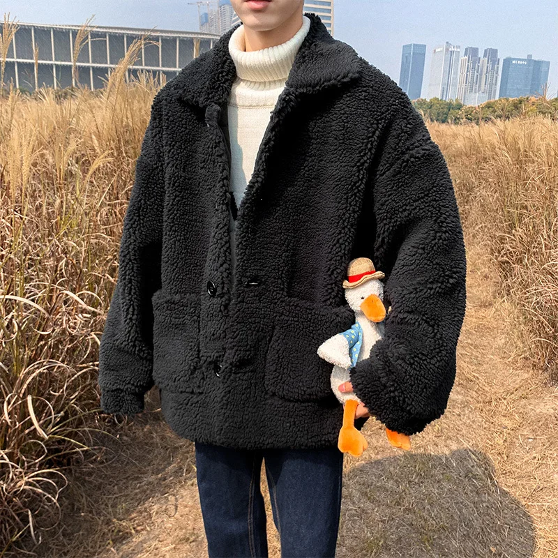 2019 зимняя мужская водонепроницаемая длинная парка из овечьей шерсти