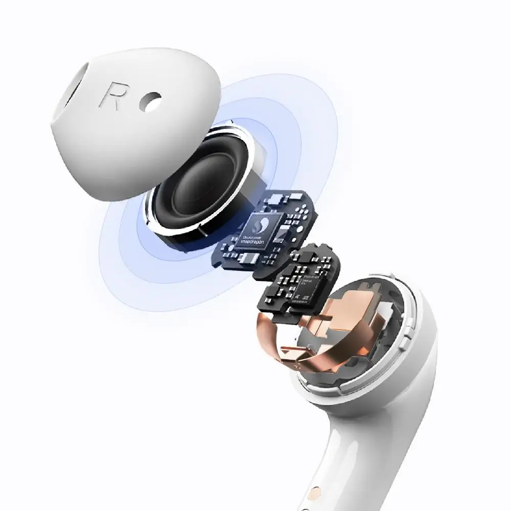 Ticwatch TicPods 2 TWS наушники с ИИ Qualcomm QCC3026 IPX4 водонепроницаемый и пот Bluetooth 5 0