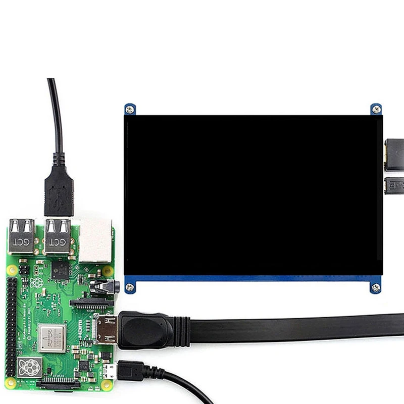 1 Набор 7 дюймов Дисплей ЖК дисплей 1024X600 HDMI TFT монитор + держатель чехол & шт.