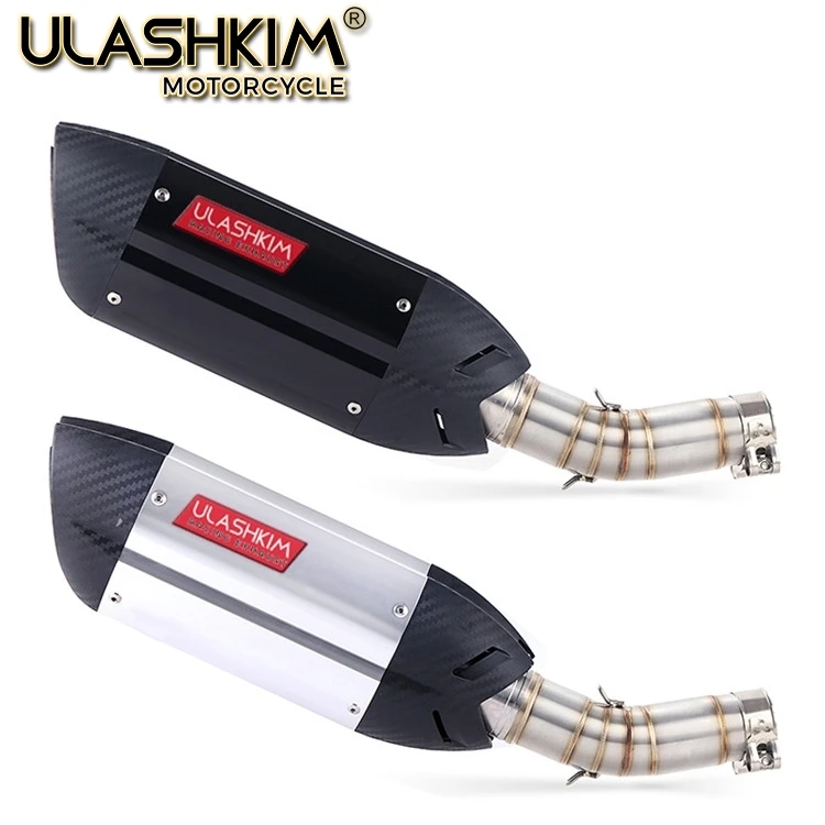 

Motorcycle Full Exhaust System Muffler Escape Slip On For suzuki GSX250R GSX 250R GSX250 GW250 Link Middle Pipe with DB-KILLER
