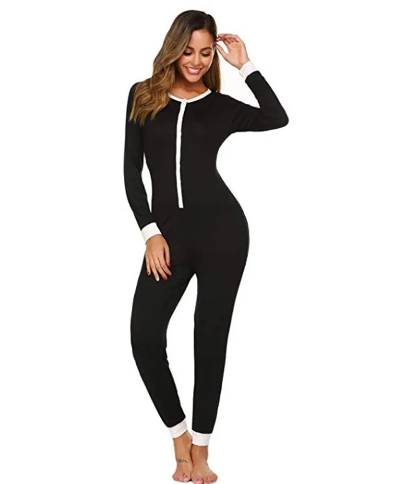 

BKLD Jumpsuits For Women Long Sleeve Fashion Patchwork Playsuits Bodycon Womens Rompers Jumpsuit 2019 Autumn New Clubwear S-2XL