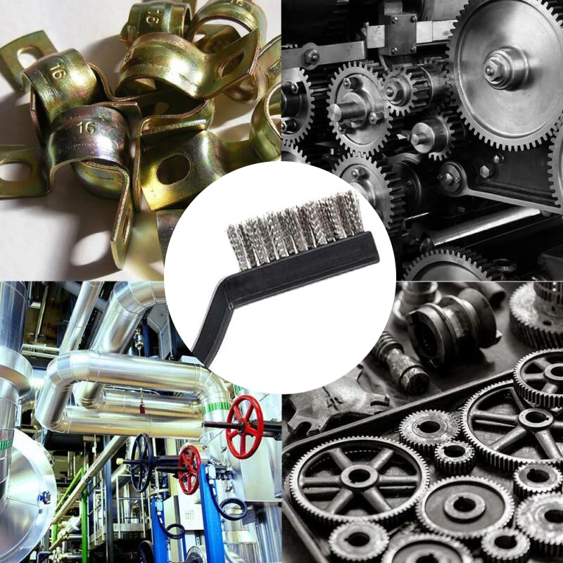 6 шт. щётки из нержавеющей стали для удаления ржавчины|Щетка| |