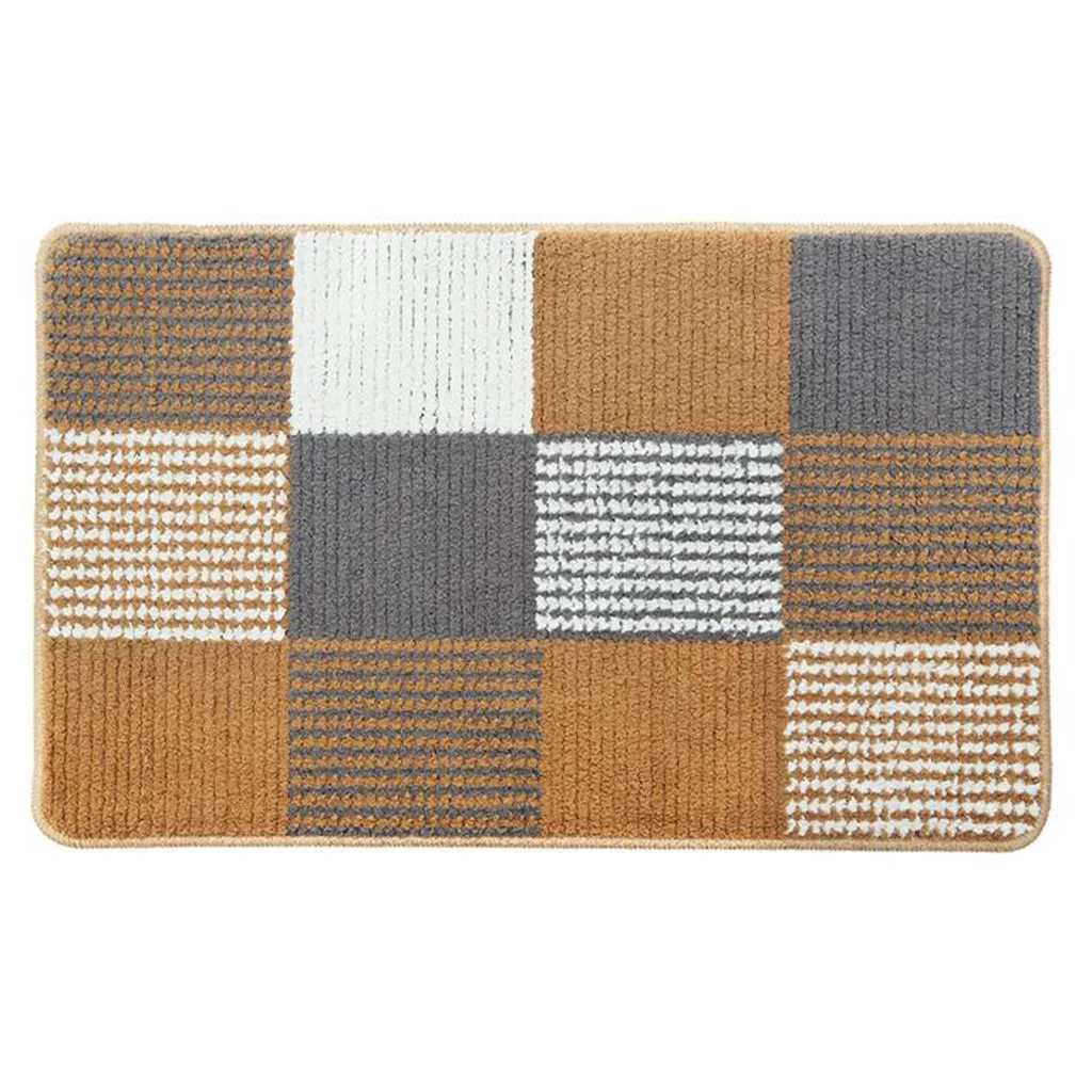 Толстый флокирующий домашний коврик износостойкий напольный для гостиной