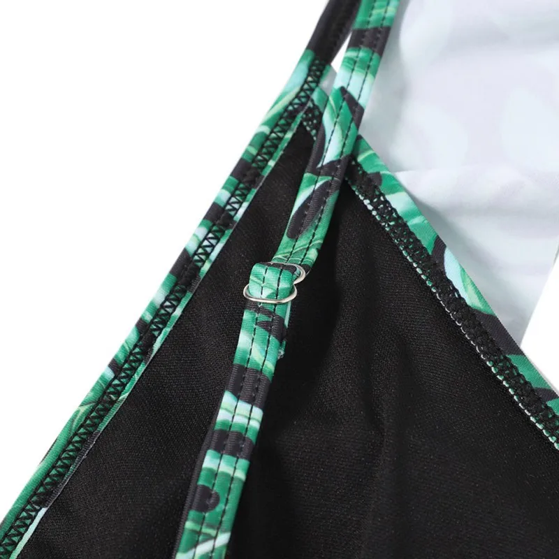 Для женщин с v-образным вырезом принтом в стиле пэчворк оборками цельный