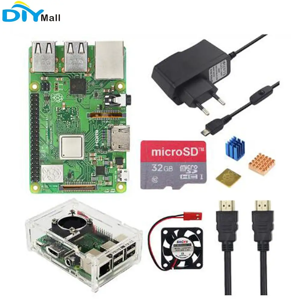 

5 комплектов для Raspberry Pi 3 с фотографией