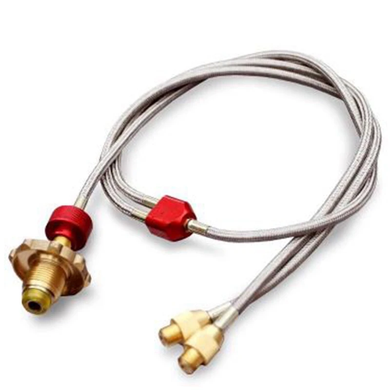 Наружная печь сжиженного газа цилиндр один из двух соединительных линий газовый