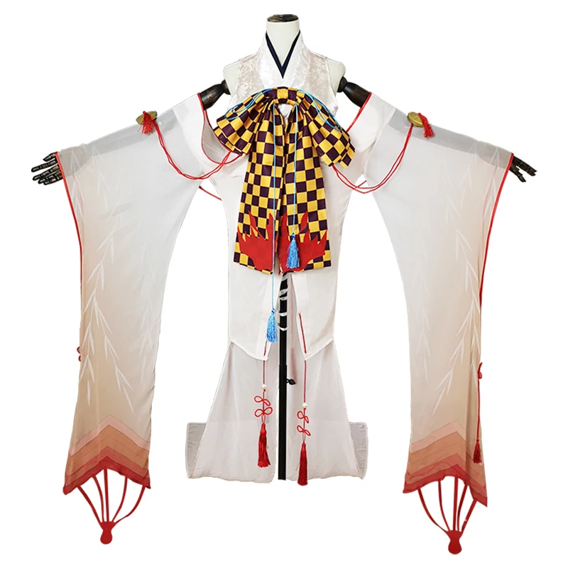 

Hot Game Onmyoji SSR Shiranui Diver Ali Kimono Cosplay Costume Uniform Dress Halloween Costume for Women