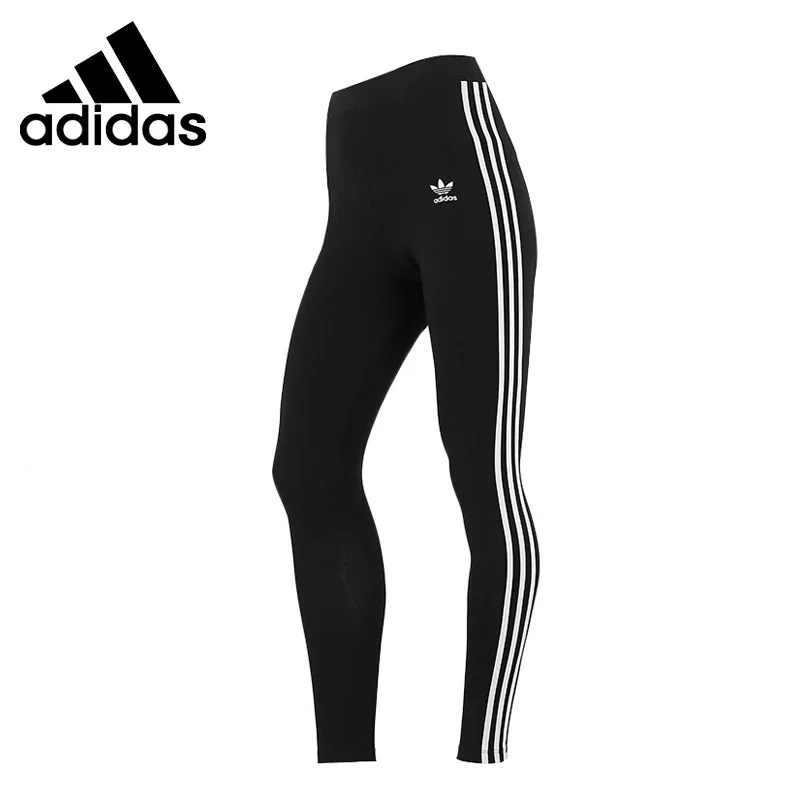 

Оригинальное новое поступление, женские облегающие брюки Adidas Originals с 3 полосками, спортивная одежда