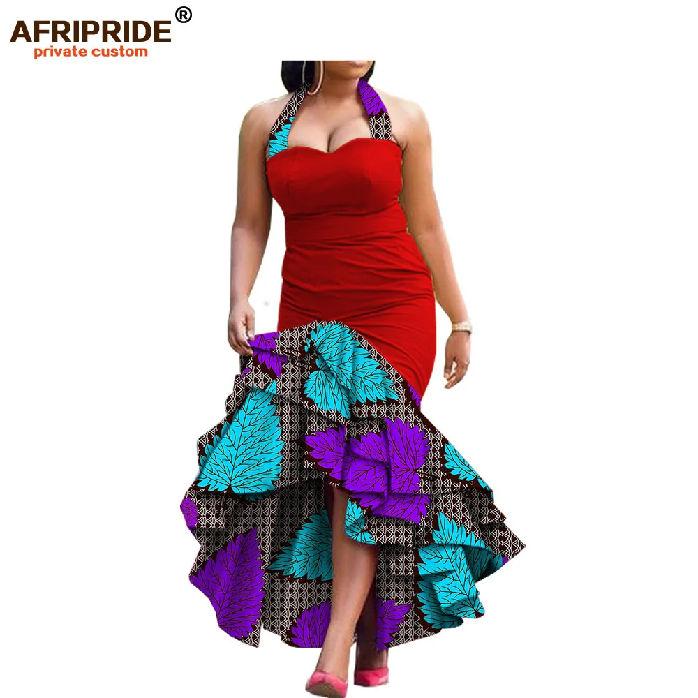 Новое весеннее платье для женщин с Африканским принтом AFRIPRIDE женское без рукавов