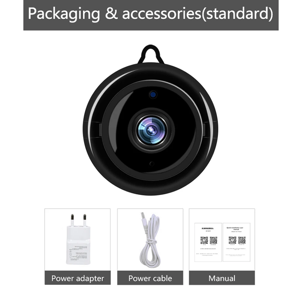 YUNSYE 1080P Wi-Fi камера домашний монитор Мини IP ИК Беспроводная CC TV датчик движения