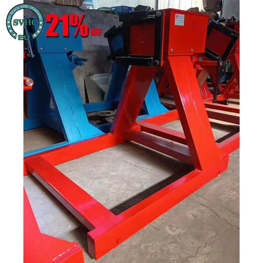 

DC-FZJ Engine Flip Frame 2 Tons Auto Repair Car Engine Rotary Table Engine Repair Bracket Stand For Heavy Medium-sized Vehicles