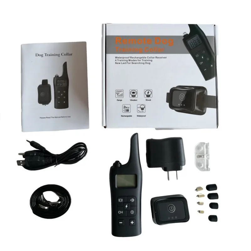 Автоматический электрический ошейник для собак тренировочный ограничитель с