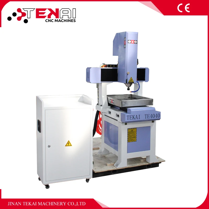 

High Accuracy Table Moving CNC Router 4040 Metal Cutting Machine For Mold Making Engraving On Metal