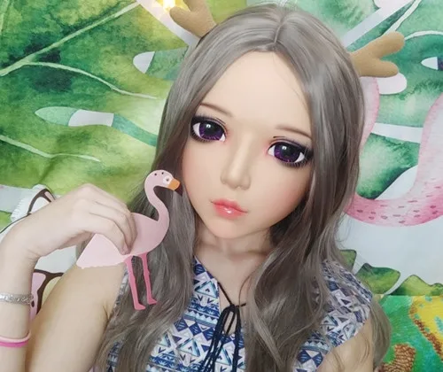 

(NEW-73) маска для женщин и мужчин, реалистичные силиконовые маски, маска для Хэллоуина для шарнирной куклы, кросс-платье, японская маска кигуруми, аниме, косплей