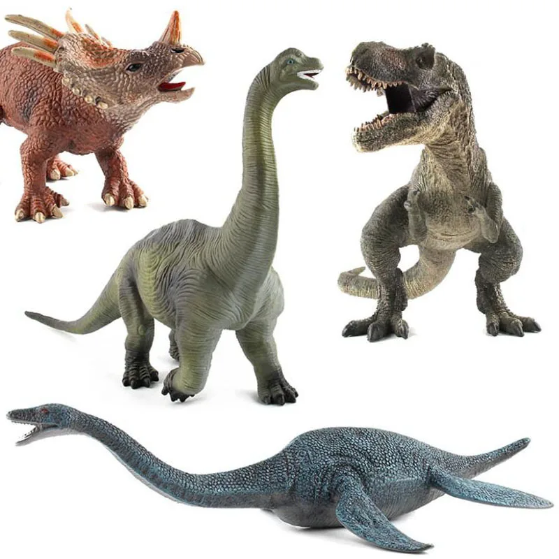 Большая имитация животных Динозавр Модель фигурка куклы детские игрушки
