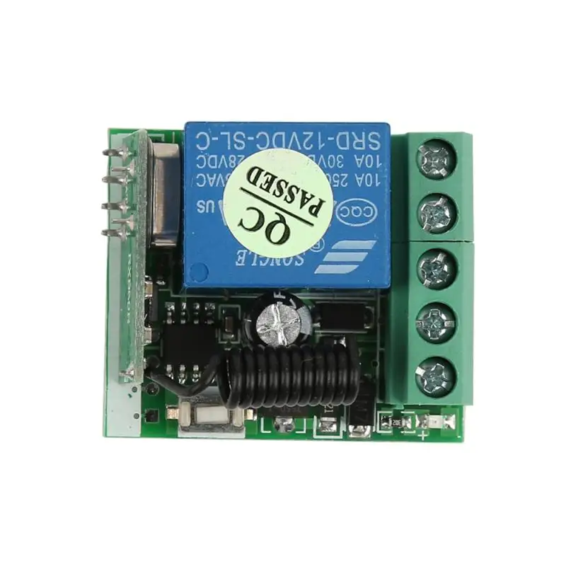 

315 Mhz /433 Mhz Remote Controls RF Transmitter With Universal Wireless Remote Control Switch DC 12V 1CH Relay Receiver Module