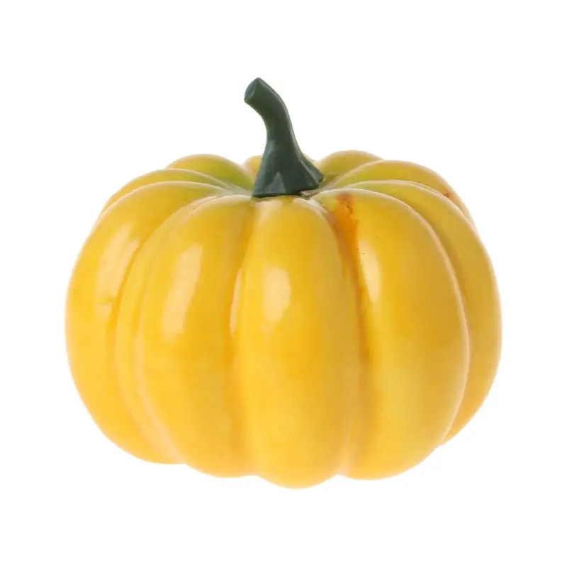 Реалистичные искусственные маленькие тыквы для Хэллоуина осени урожая Дня