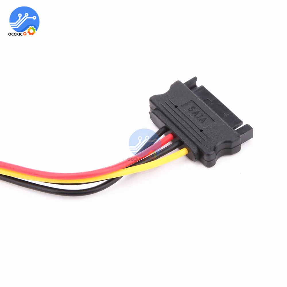 Адаптер питания Molex ATX адаптер с 24 контактами на 4 контакта двойным блоком для