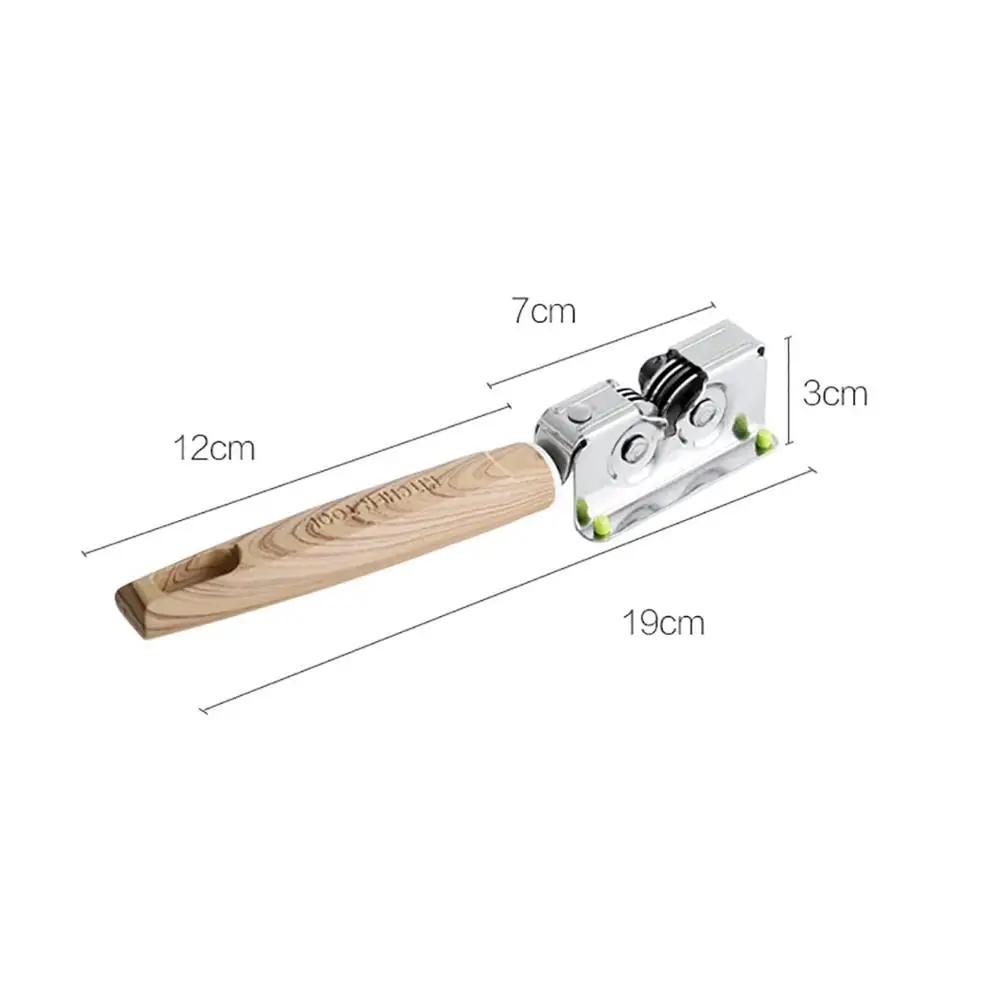 

Stainless steel kitchen sharpener household multifunctional portable manual sharpening rod quick sharpening scissors tool
