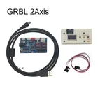 Лазерная система управления GRBL с ЧПУ и автономным управлением, 2 оси, маршрутизаторлазерный гравер, панель управления USB-портом, устройство для контроля