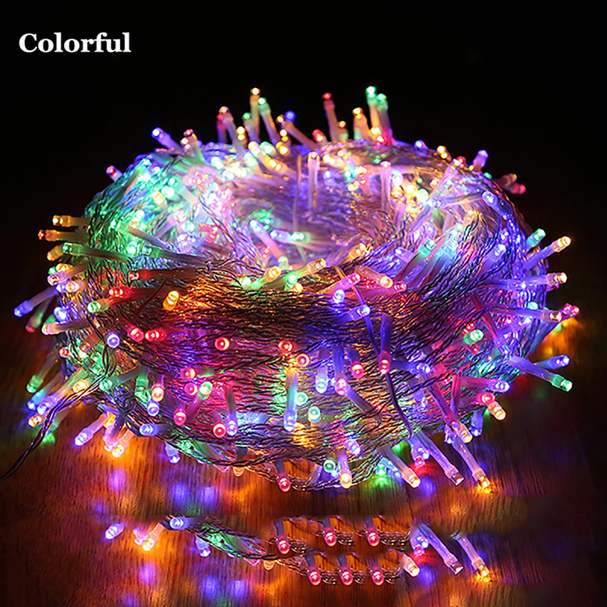 

Christmas Light LED String Light Garlands Festoon Decorations New Year Christmas Tree Light 8 Modes Wedding Party Holiday Light
