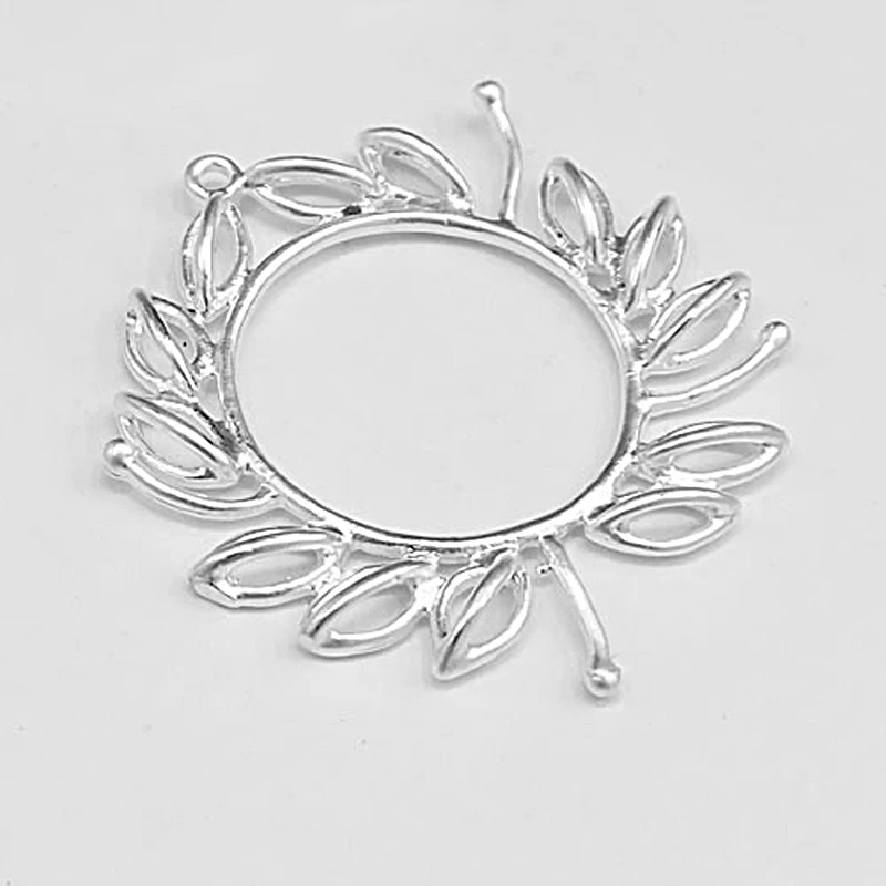 6PCS 31*32MM 24K Gold Color Plated Brass Dandelion Charms Pendants Diy Jewelry Findings Earrings Accessories Wholesale | Украшения и