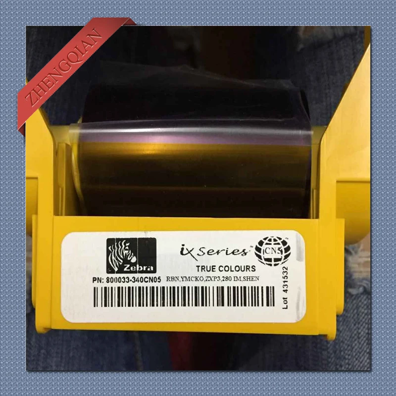 Zebra 800033-340cn05 лента для ZXP3C карты принтера