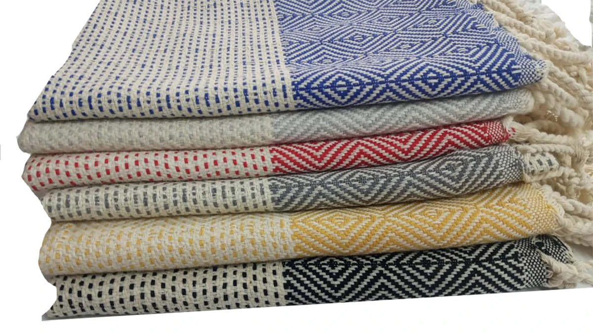 Set 100% Set Of Cotton 6 Towels