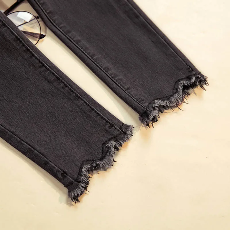 

Jeans Female Denim Pants Autumn Womens Jeans Large Size Stretch Bottoms Feminino Skinny Pants For Women Trousers New Hot Sale