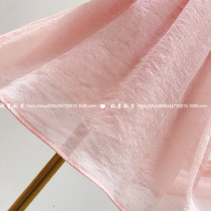 

Children's hollow lace stitching princess dress 2021 spring new western style girl long-sleeved dress