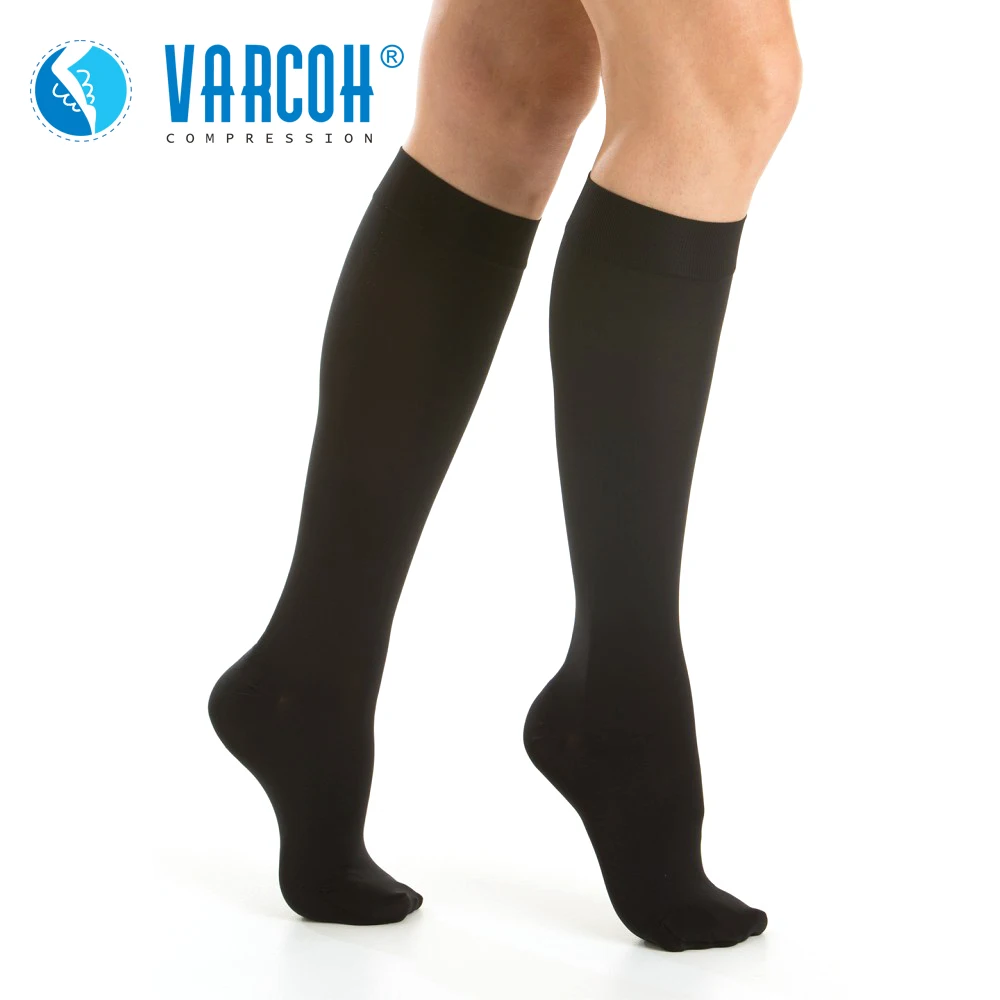 

Knee High Compression Stockings Women Men,Extra Support 30-40 mmHg Socks, Medical Support Hose Treatment Varicose Veins Swelling