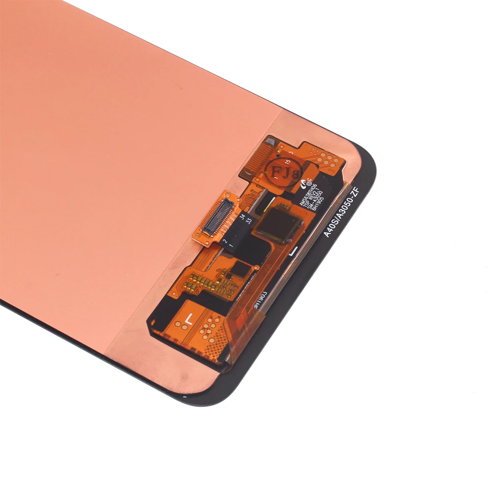 amoled for samsung galaxy a40s a407 a3050 a3058 display lcd touch screen digitizer assembly for samsung a40s lcd phone parts free global shipping
