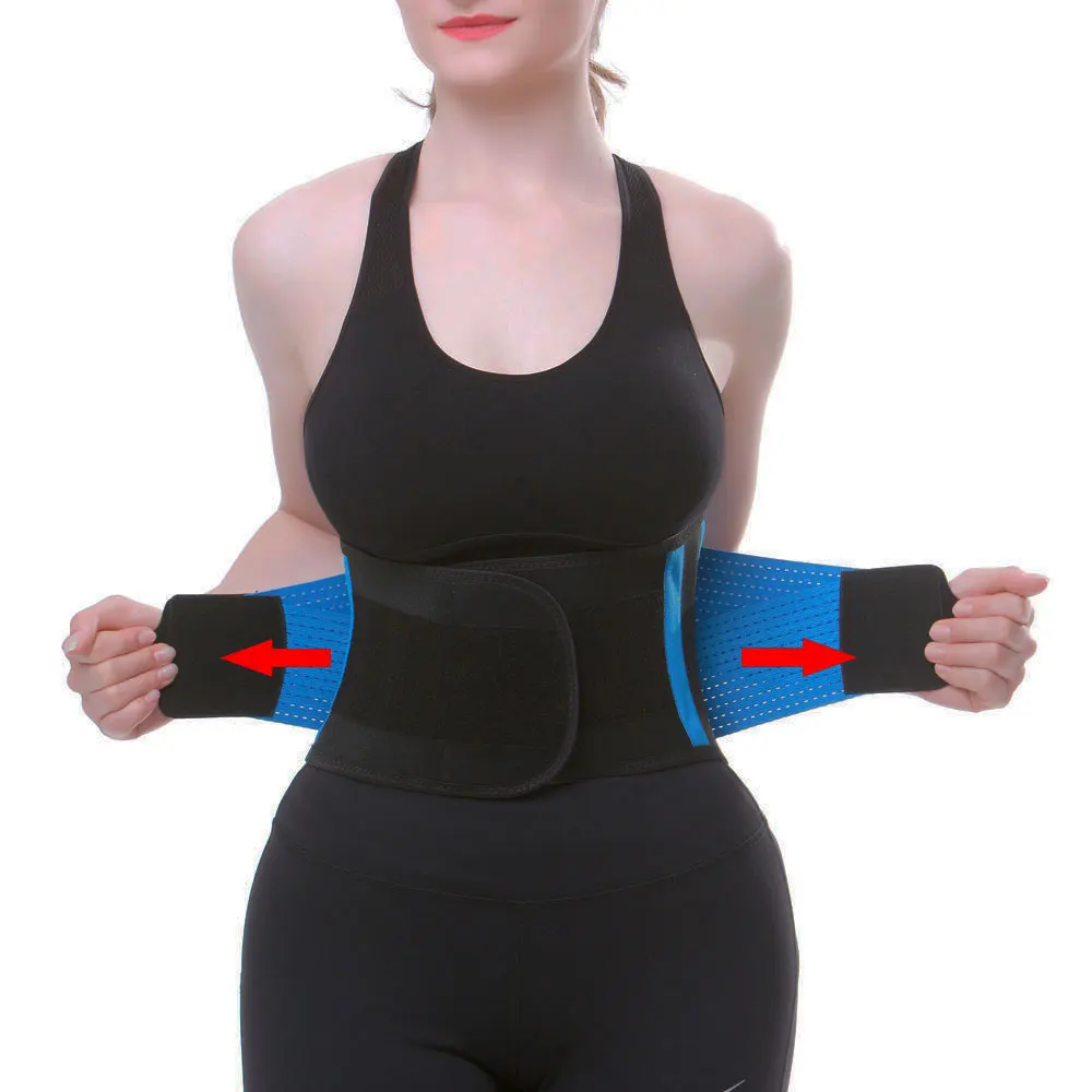 10 цветов спортивный пояс для защиты талии триммер похудения поясничный