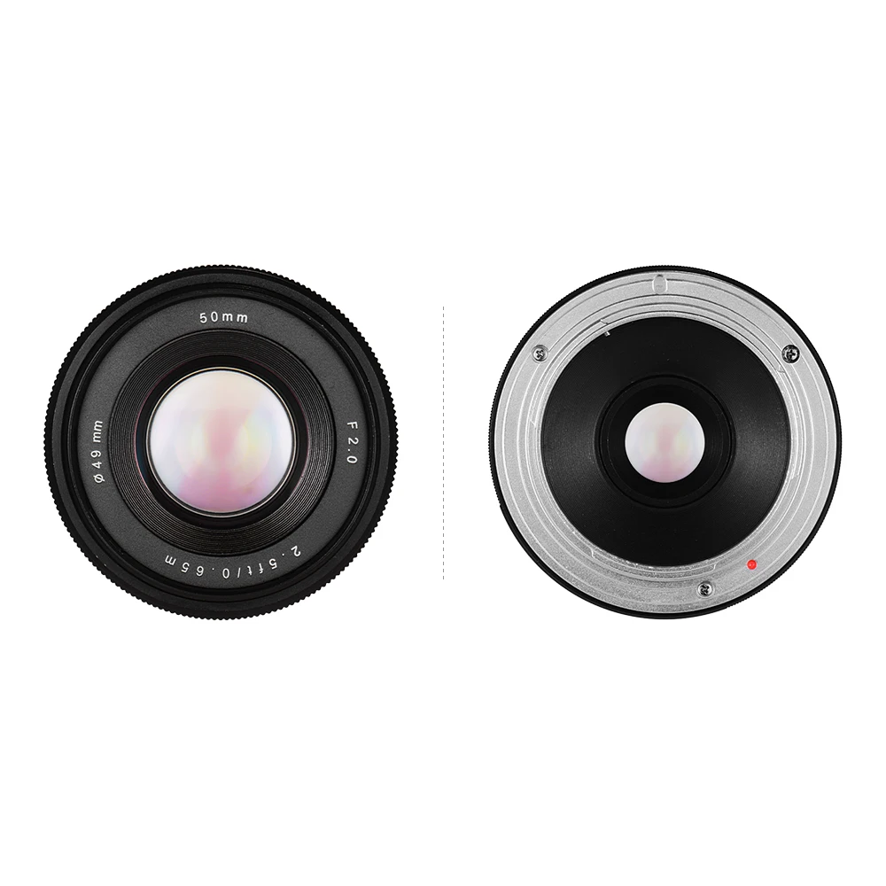 Объектив для камеры 50 мм f/2 0 USM Большая диафрагма фотообъектив с ручным фокусом