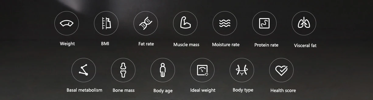 Xiaomi mi Смарт напольные весы 2 весы для багажа mi fit приложение и тестер состава тела с светодиодный дисплей скрытый и большой ноги Pad