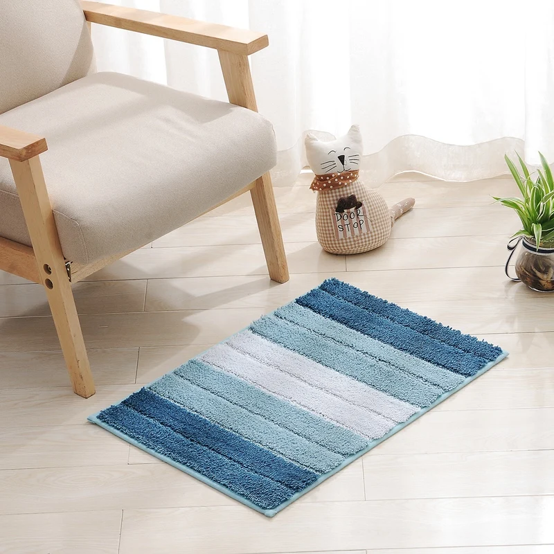 

Luxury Bathroom Rugs Bath Mat,20Inch X32Inch , Non-Slip Fluffy Soft Plush Microfiber Shower Carpet Rug