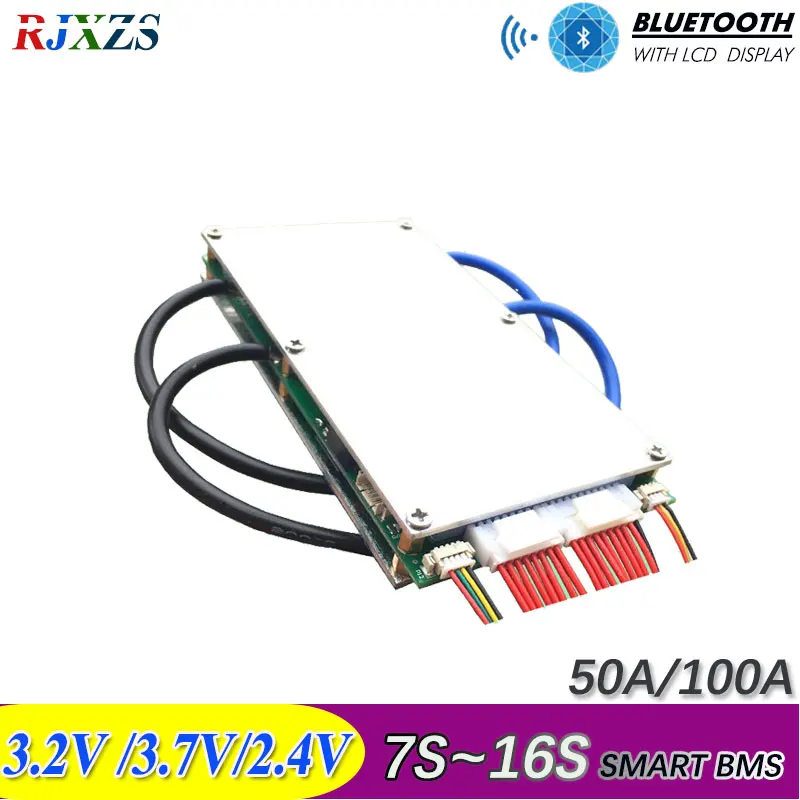 7S до 16S 50A/100A DIY Lifepo4 литий-ионный смарт bms pcm с android Bluetooth app с программным обеспечением(APP) монитор